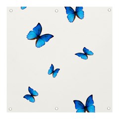 Butterfly-blue-phengaris Banner And Sign 3  X 3  by saad11