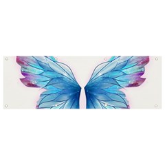 Butterfly-drawing-art-fairytale  Banner And Sign 9  X 3  by saad11