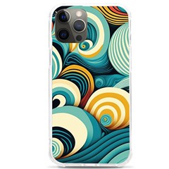 Wave Waves Ocean Sea Abstract Whimsical Iphone 12 Pro Max Tpu Uv Print Case by Maspions