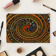 Swirl Vortex Emoji Cyclone Motion Art Cosmetic Bag (large) by Paksenen