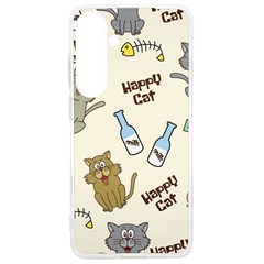 Happy Cats Pattern Background Samsung Galaxy S24 Ultra 6 9 Inch Tpu Uv Case by Grandong