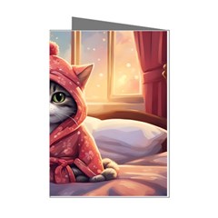 Cat 2 Mini Greeting Cards (pkg Of 8) by 2607694a