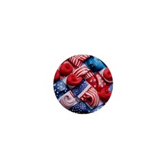 Us Presidential Election Colorful Vibrant Pattern Design  1  Mini Magnets by dflcprintsclothing