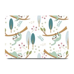 Pattern Sloth Woodland Plate Mats by Hannah976