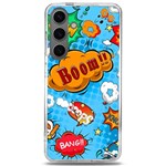 Comical Words Animals Comic Omics Crazy Graffiti Samsung Galaxy S24 6.2 Inch TPU UV Case Front