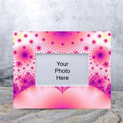 Pattern White Tabletop Photo Frame 4 x6  by 2607694c