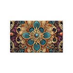 Muster 7 600dpi 12000 Matt Pattern 1 Sticker Rectangular (10 pack) Front