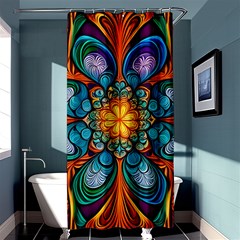 Schwarz Bunt Shower Curtain 36  X 72  (stall)  by 2607694c