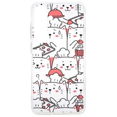 Cute Cat Chef Cooking Seamless Pattern Cartoon Samsung Galaxy S24 Ultra 6 9 Inch Tpu Uv Case by Bedest