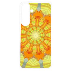 Sunshine-sunny-sun-abstract-yellow - Samsung Galaxy S24 6 2 Inch Tpu Uv Case by Ravend