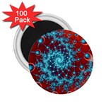 Fractal Pattern Background 2.25  Magnets (100 pack)  Front