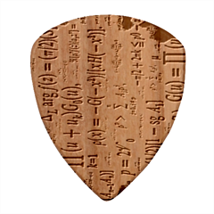 Science Formulas Wood Guitar Pick (set Of 10) by Ket1n9