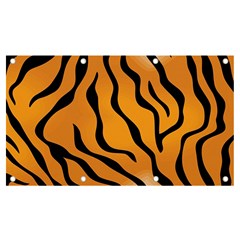 Tiger Skin Pattern Banner And Sign 7  X 4  by Ket1n9