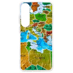 World Map Samsung Galaxy S24 Ultra 6 9 Inch Tpu Uv Case by Ket1n9