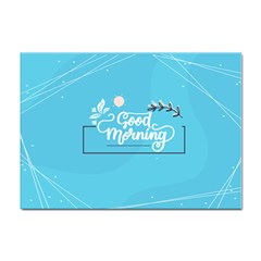 Background Good Morning Sticker A4 (100 Pack) by anzea