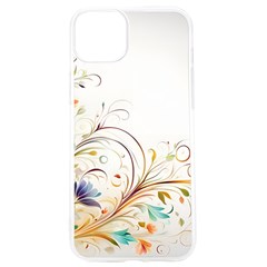 Flower Iphone 15 Pro Tpu Uv Print Case