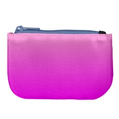 Gradient Pink - Pastel Yellow Pink Rosa Large Coin Purse by 2607694c