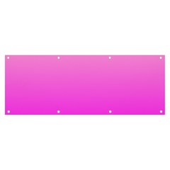 Gradient Pink - Pastel Yellow Pink Rosa Banner And Sign 8  X 3  by 2607694c