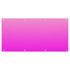 Gradient Pink - Pastel Yellow Pink Rosa Banner And Sign 8  X 4  by 2607694c