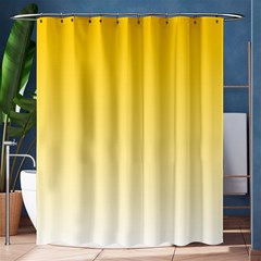 Gradient  Green, Yellow Shower Curtain 60  X 72  (medium)  by 2607694c