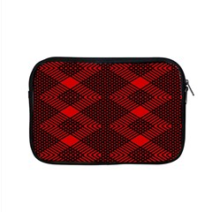 Pattern Black Red Apple Macbook Pro 15  Zipper Case by 2607694c