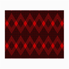 Pattern Red Black, Small Glasses Cloth (2 Sides) by 2607694c