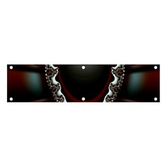 Fractal Eye Banner And Sign 4  X 1  by dedoma