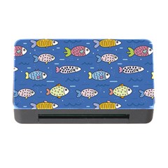 Sea Fish Blue Submarine Animal Memory Card Reader With Cf by Proyonanggan