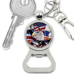 United States Of America Images Independence Day Bottle Opener Key Chain by Ket1n9