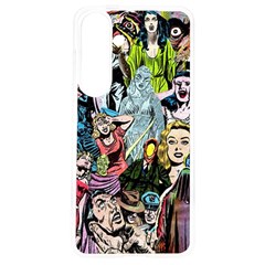 Vintage Horror Collage Pattern Samsung Galaxy S24 6 2 Inch Tpu Uv Case by Ket1n9