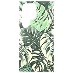 Abstract Art Tropical Leaves Samsung Galaxy S24 Ultra 6 9 Inch Black Tpu Uv Case by Valentinaart