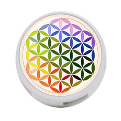 Mandala Rainbow Colorful 4-port Usb Hub (one Side) by Grandong