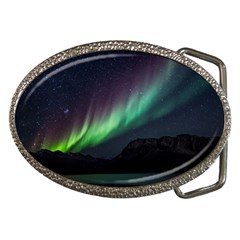 Aurora Borealis Beautiful Northern Lights Nature Belt Buckles by Loisa77