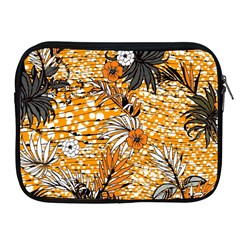 Leaf Yellow Point Flower White Apple Ipad 2/3/4 Zipper Cases by Loisa77