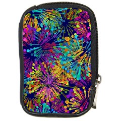 Illustration Graphics Art Compact Camera Leather Case by anzea