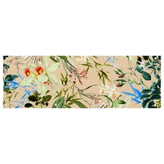 Textile Fabric Tropical Banner And Sign 9  X 3  by Paksenen