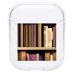 Books Bookshelves Office Fantasy Background Artwork Book Cover Apothecary Book Nook Literature Libra Hard Pc Airpods 1/2 Case by Posterlux