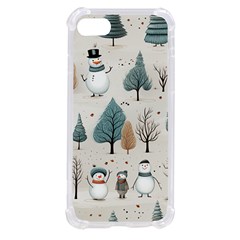 Snowman Snow Christmas Iphone Se by Ravend