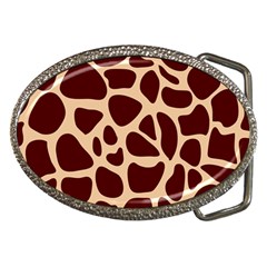 Animal Print Girraf Patterns Belt Buckles by Ket1n9