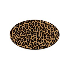 Tiger Skin Art Pattern Sticker Oval (100 Pack) by Ket1n9