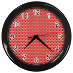 Olimedsalmn Wall Clock (Black) Front