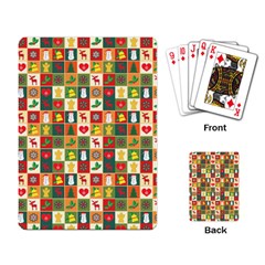 Template Christmas Pattern Playing Cards Single Design (rectangle) by Proyonanggan