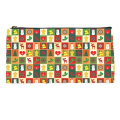 Template Christmas Pattern Pencil Case by Proyonanggan