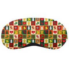 Template Christmas Pattern Sleep Mask by Proyonanggan