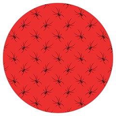 Spiders Pattern Seamless Arachnids Round Trivet