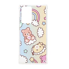 Usheen Carebears, Bears, Cat, Colorful, Cute, Pastel, Pattern Samsung Galaxy Note 20 Ultra Tpu Uv Case