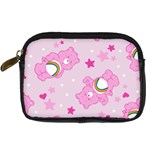 Cheer Bear Pink, Care, Care Bears, Cartoon Digital Camera Leather Case Front