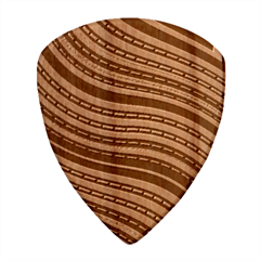 Waves Pattern Abstract Neutrals Wood Guitar Pick (set Of 10) by Maspions