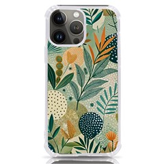 Leaves Pattern Flora Nature Iphone 13 Pro Max Tpu Uv Print Case by Posterlux