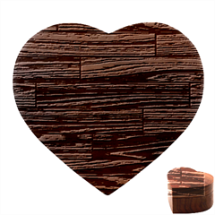 Seamless Wooden Planks Brown Wooden Background Heart Wood Jewelry Box